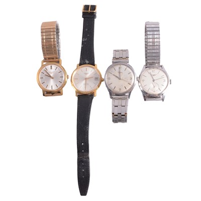Lot 1202 - Longines - four wristwatches