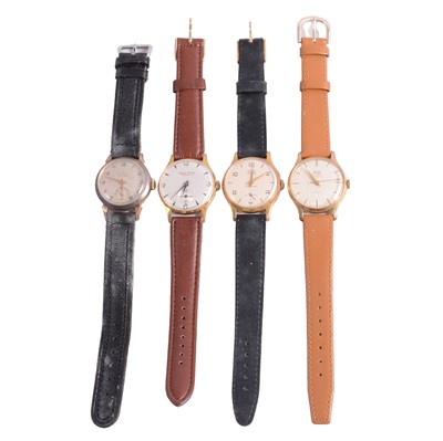 Lot 1200 - Smiths - four gold plated wristwatches
