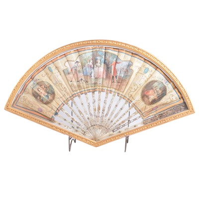 Lot 72 - Two French fans