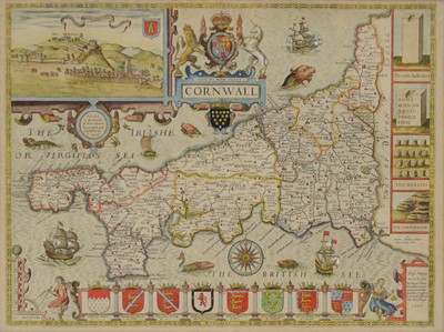 Lot 63 - John Speed, Cornwall