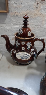 Lot 51 - Collection of Measham bargeware pottery