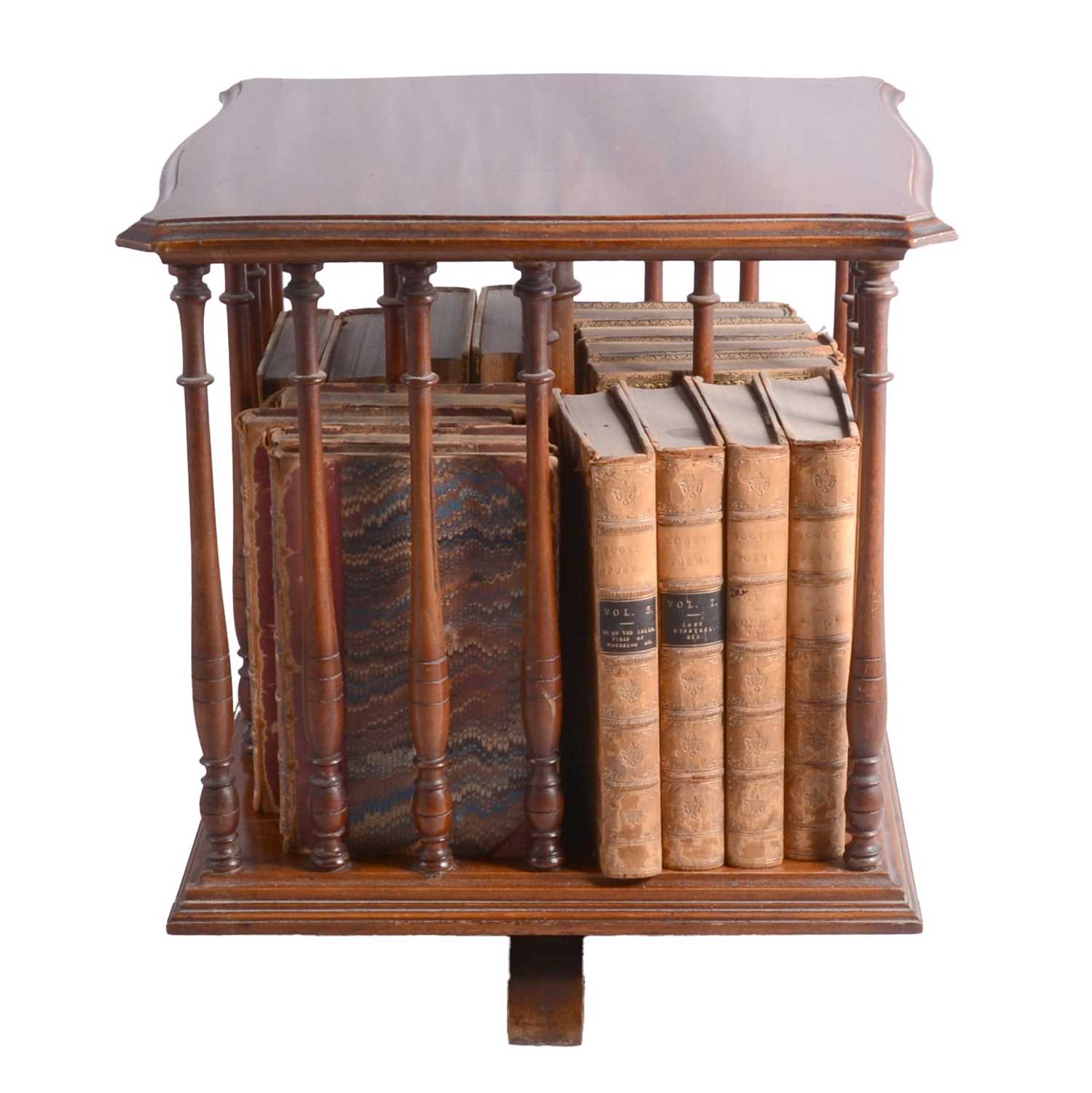 Lot 178 - Small bookrack containing sixteen books