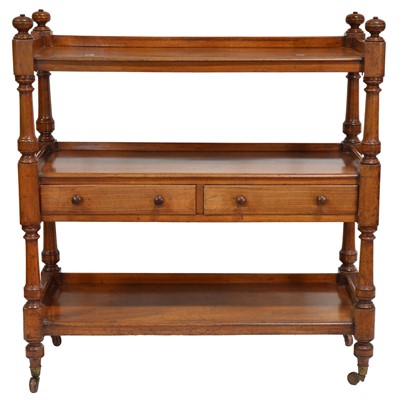 Lot 441 - Victorian mahogany dumb waiter