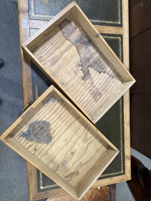 Lot 475 - Pine double desk