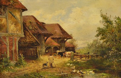 Lot 352 - N M Page, Farmyard
