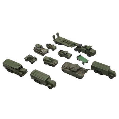 Lot 58 - Quantity of loose Dinky military die-cast vehicles