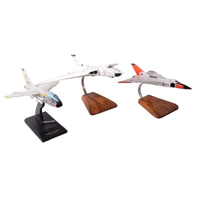 Lot 145 - Three scale model military jet aircraft