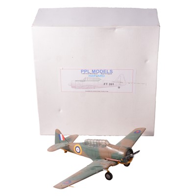 Lot 153 - PPL Models, a 1:36 scale diecast model - Harvard Trainer, boxed.