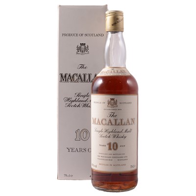 Lot 241 - Macallan, 10 year old, single Speyside malt whisky, 1980s bottling