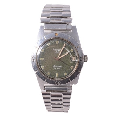 Lot 1030 - JeanRichard - a gentleman’s Aquastar stainless steel automatic wristwatch.