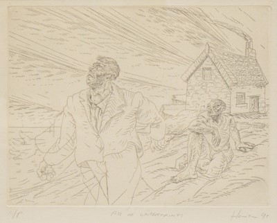 Lot 346 - Peter Howson, Age of Uncertainty.