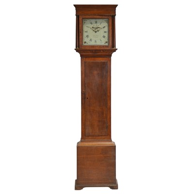 Lot 427 - Oak longcase, Edward Box, Chichester