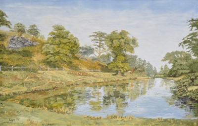 Lot 358 - *Lyn, River landscape