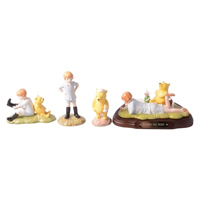 Lot 67 - Collection of Royal Doulton Winnie The Pooh figures, boxed