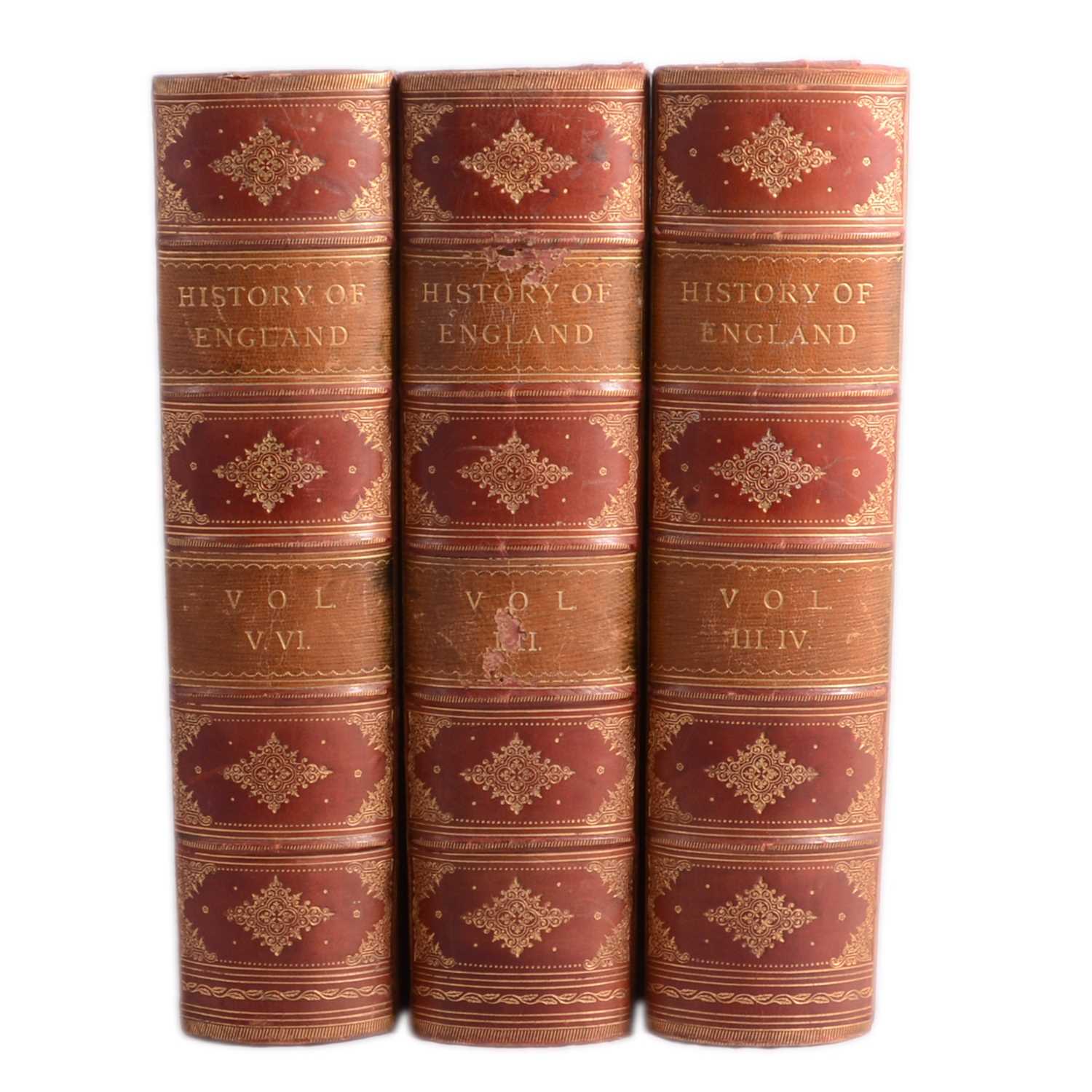 Lot 190 - The Family History of England, Civil, Military, Social, Commercial and Religious