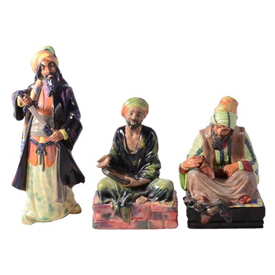 Lot 24 - Three Royal Doulton figures