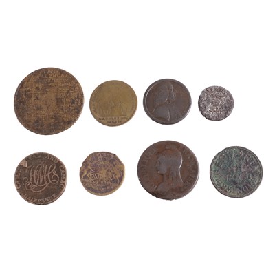 Lot 258 - Collection of 18th and 19th century tokens and other coins.