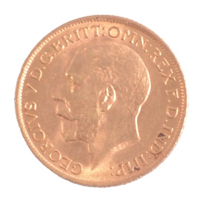 Lot 276 - Gold Full Sovereign Coin, George V 1912.