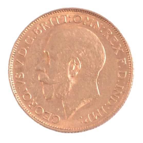Lot 277 - Gold Full Sovereign Coin, George V 1918, Perth Mint.