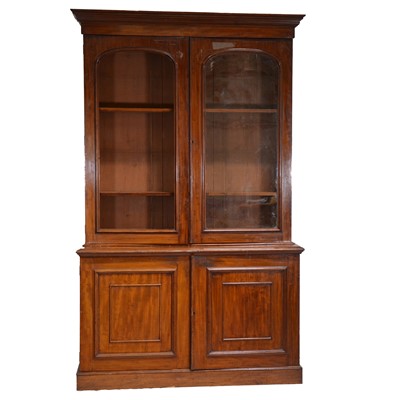 Lot 403 - Victorian mahogany bookcase