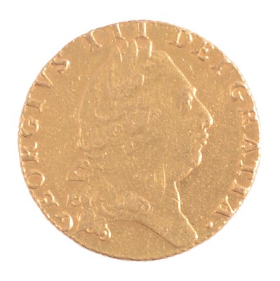 Lot 271 - A Gold Spade Guinea Coin, George III 1794.