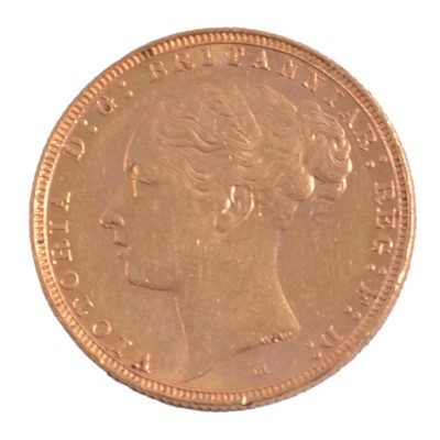 Lot 292 - Victorian gold Sovereign coin