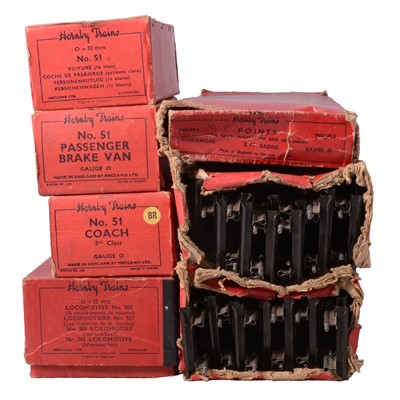 Lot 157 - Hornby O gauge model train set