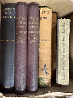 Lot 169 - A collection of Watch and Clock Repair and Reference Books