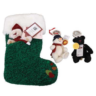 Lot 203 - Charlie Bear - 'Shake', 'Pumps' & 'Socks Tree Green' Minimo Collection, CBK655523A, CBK635299A, CB151605