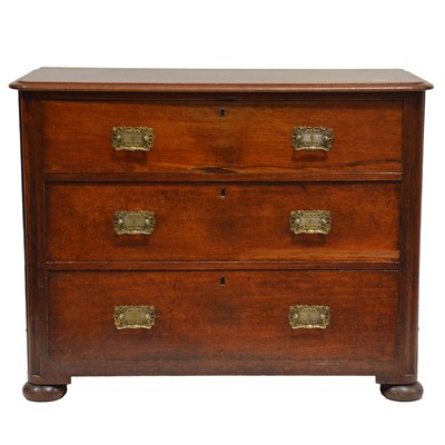 Lot 416 - Victorian mahogany chest of drawers