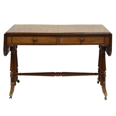 Lot 450 - William IV mahogany sofa table
