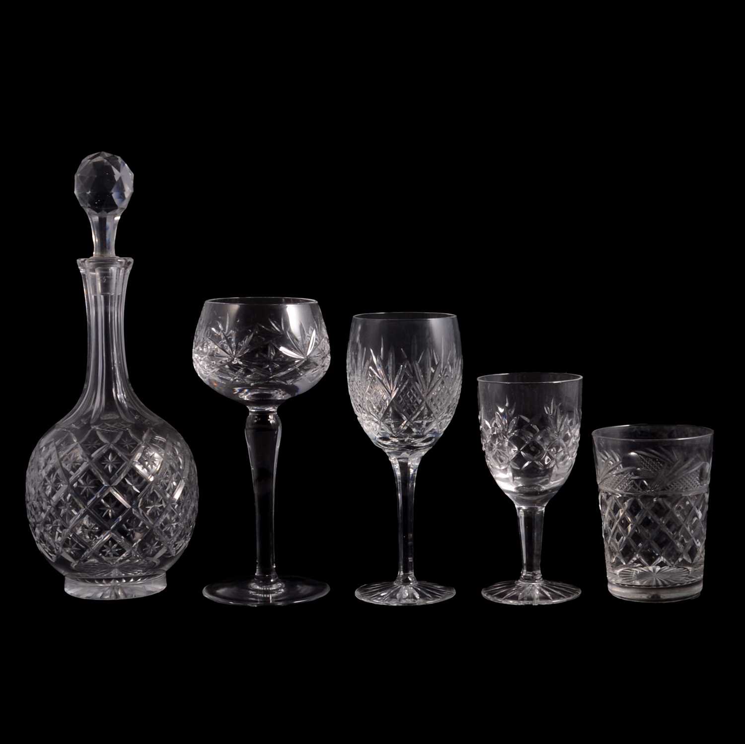 Lot 69 - Table crystal