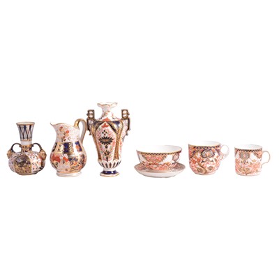 Lot 52 - Collection of Derby Imari pattern china