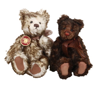 Lot 83 - Charlie Bears - 'Aidan' & 'Chanelle' teddy bears CB104738 & CB0104583