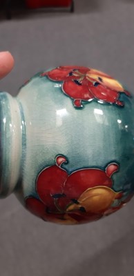 Lot 20 - Moorcroft Pottery, ' Freesia' pattern vase