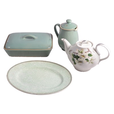 Lot 66 - Tea and dinnerware, including Denby stoneware, Chinese teaware, etc.