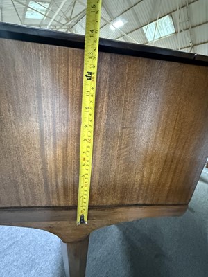 Lot 455 - Rogers baby grand piano, mahogany case
