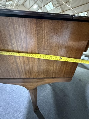 Lot 455 - Rogers baby grand piano, mahogany case