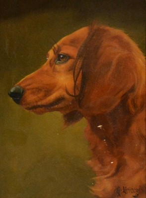 Lot 337 - Gustav Lorincz, Red setter