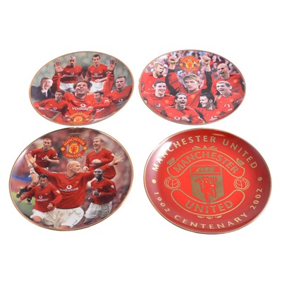 Lot 173 - Small collection of Manchester United collectors plates
