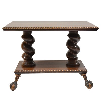 Lot 353 - Anglo-Indian hardwood table