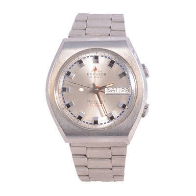 Lot 1212 - Swiss Emperor alarm watch