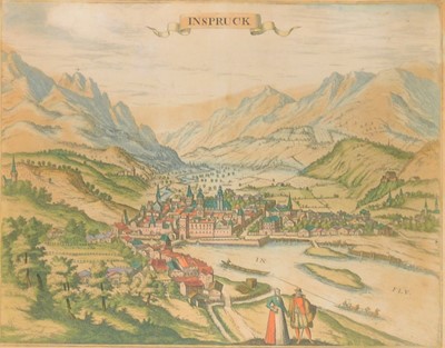 Lot 270 - Two engravings of Innsbruck, Austria