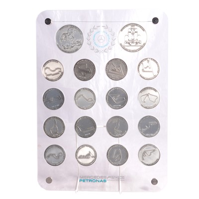 Lot 164 - Formula 1 interest - Mercedes AMG Petrona F1 Team 2014 World Constructors Champions medals.