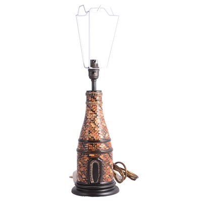 Lot 25 - Moorcorft Pottery, a 'Bottle Kiln' table lamp