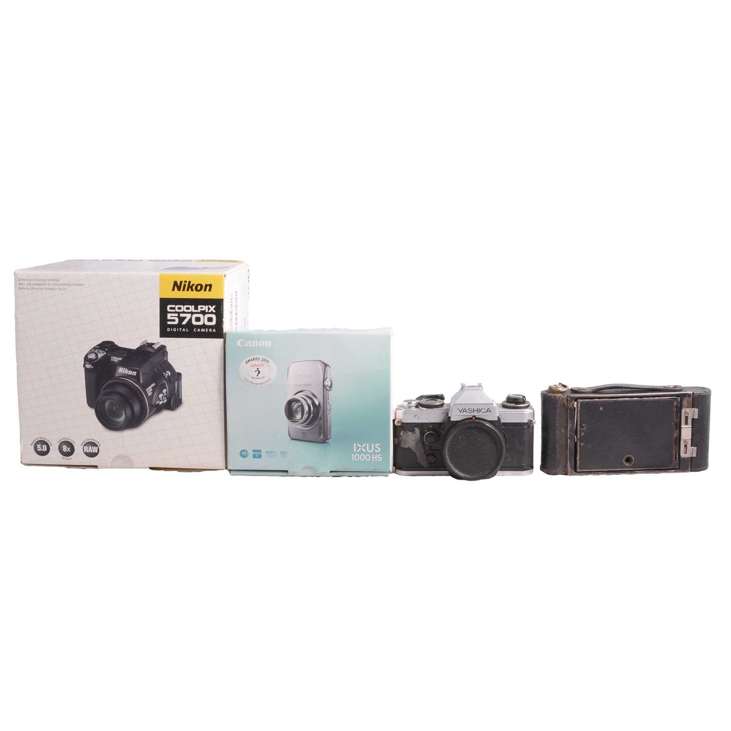 Lot 144 - An assortment of cameras