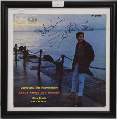 Lot 202 - Six Pop artists autographs