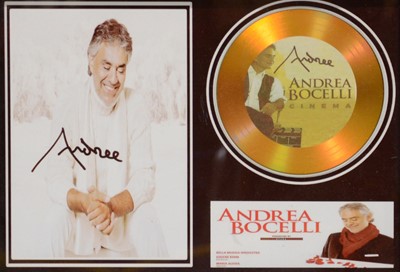 Lot 202 - Six Pop artists autographs