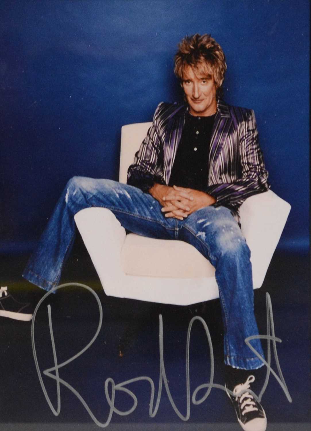 Lot 202 - Six Pop artists autographs