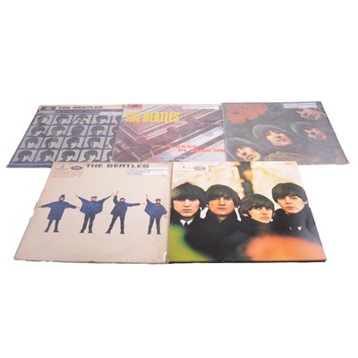 Lot 210 - Collection of LP vinyl records - The Beatles